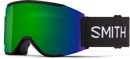 Smith Squad Mag Black Chromapop Sun Green Mirror