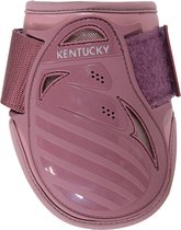 Kentucky Beenbescherming Old Rose - Model: Young Horse Fetlock Boots - Maat: M