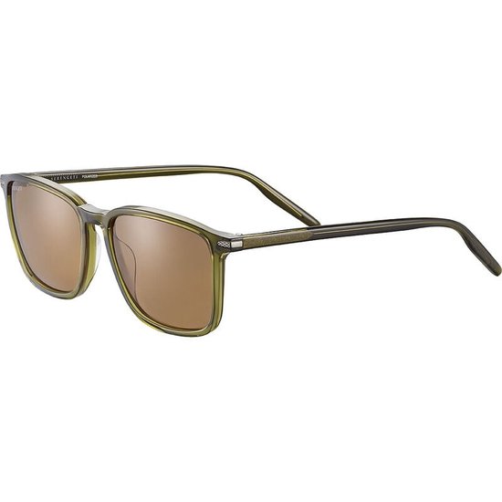 Serengeti Lenwood SS485003 Shiny Dark Green Polarized Drivers — afbeelding 5