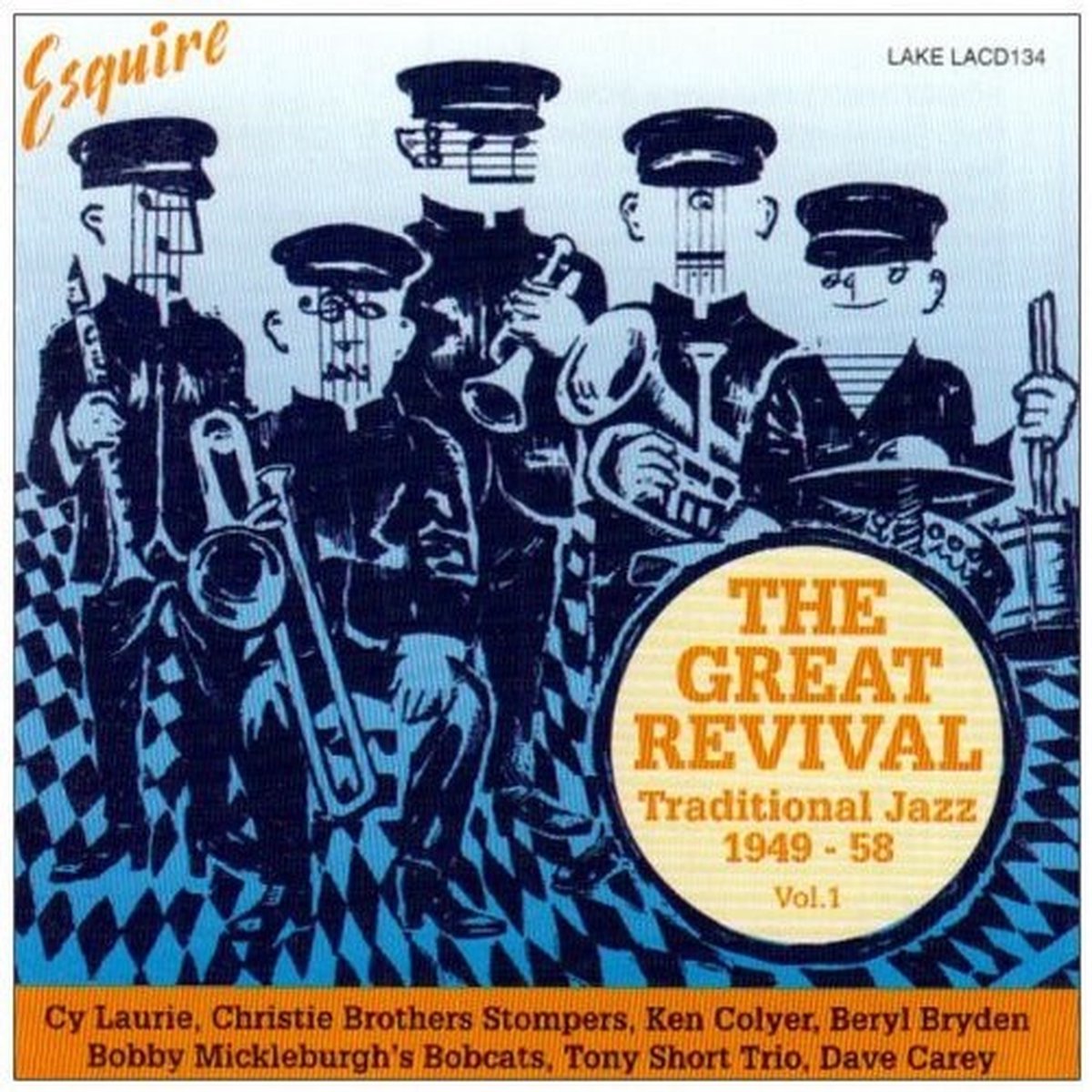Various Artists - The Great Revival Volume 1: Traditional Jazz 1949-58 (CD) (Remastered)
