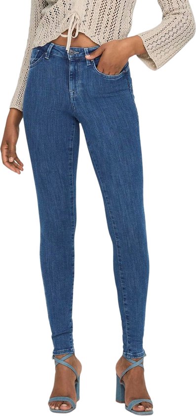 Only Dames Jeans Broeken POWER skinny Fit Blauw Volwassenen