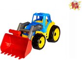 Tracteur Sun Fun avec pelle 36x16x16 CM - Pelle - Jouets bac à sable - Jouets de plein air - Tracteur Jouets