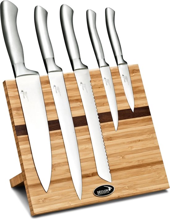 ZWILLING Twin Four Star II Messenblok, 8-delig, houten blok, messen en schaar van roestvrij speciaalstaal/kunststof handvat