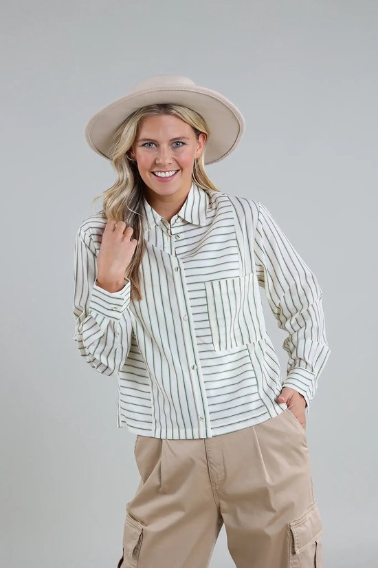 SS240421 Molly blouse Stripe