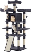 ACAZA Krabpaal - Krabpaal voor grote Katten - Kattenboom - 172 cm Hoog - Donkergrijs