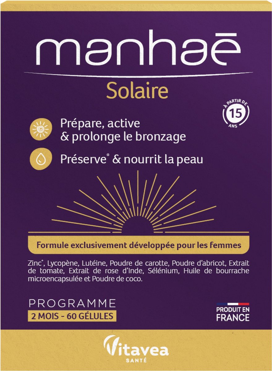 Vitavea Manhaé Solaire 60 Capsules