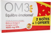 OM3 - Emotioneel evenwicht - Omega 3 - 1050 mg EAP - Promopack 2 + 1 - gratis 60 capsules