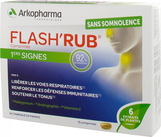 Arkopharma Flash'Rub 15 Tabletten | bol