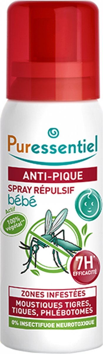 Goedkoopste Puressentiel Baby Repellent And Soothing Spray 60ml