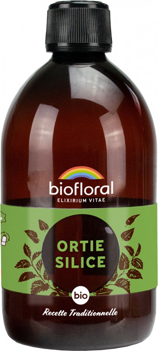 Goedkoopste Biofloral Silicium Ortie Silice Flexibilité Souplesse Jeunesse Bio 500 ml