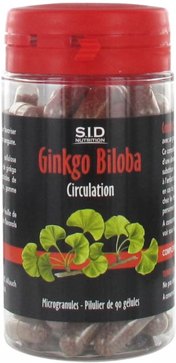Goedkoopste S.I.D Nutrition Circulatie Ginkgo Biloba 90 Capsules