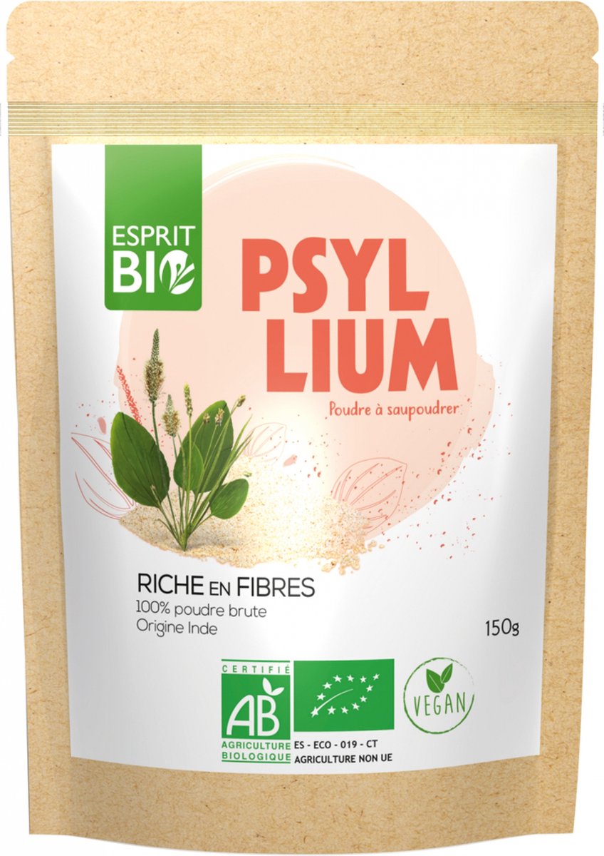 Goedkoopste Esprit Bio Psyllium Vezelrijk Strooipoeder 150 g
