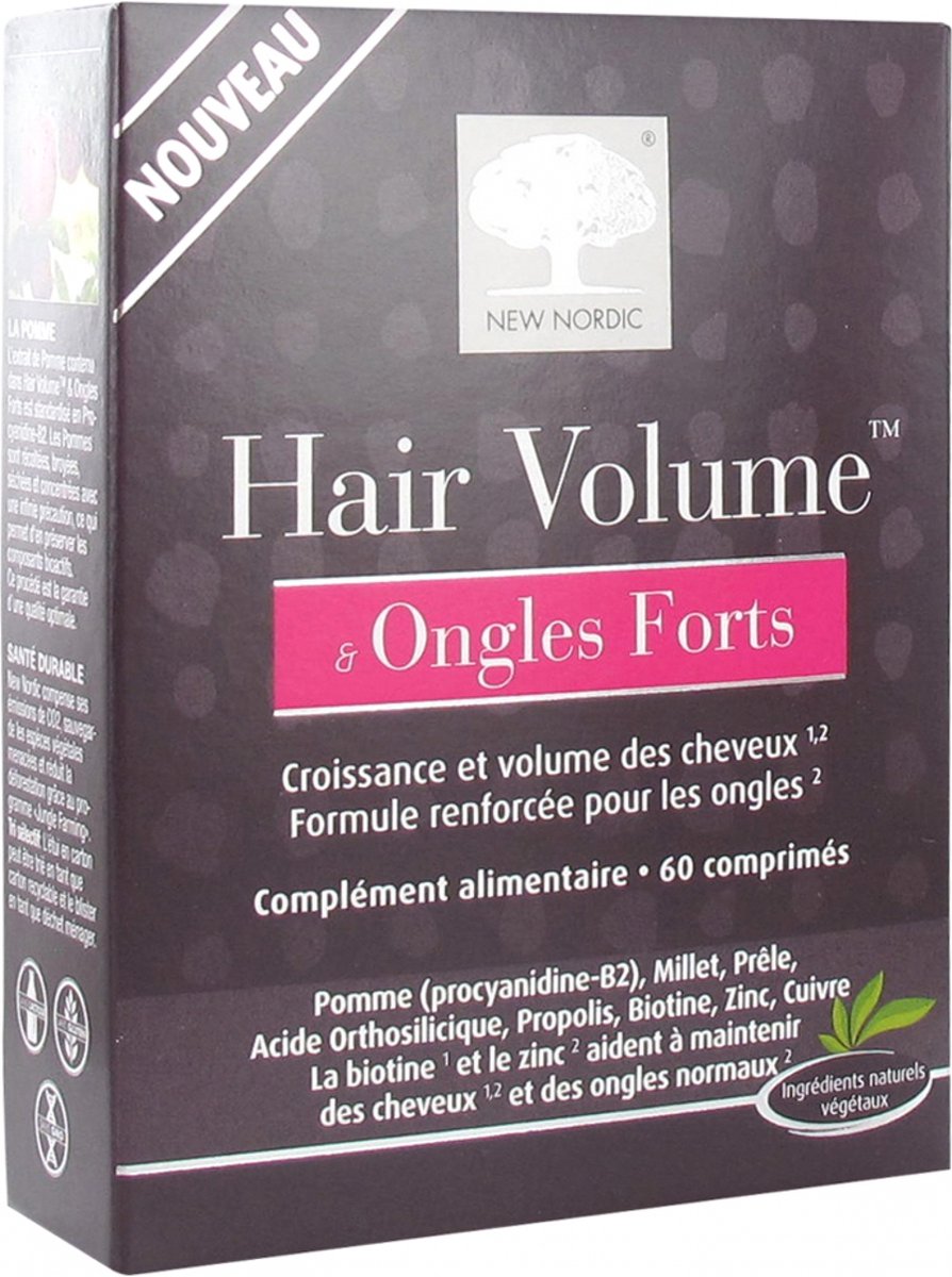 Goedkoopste New Nordic Haarvolume en Sterke Nagels 60 Tabletten