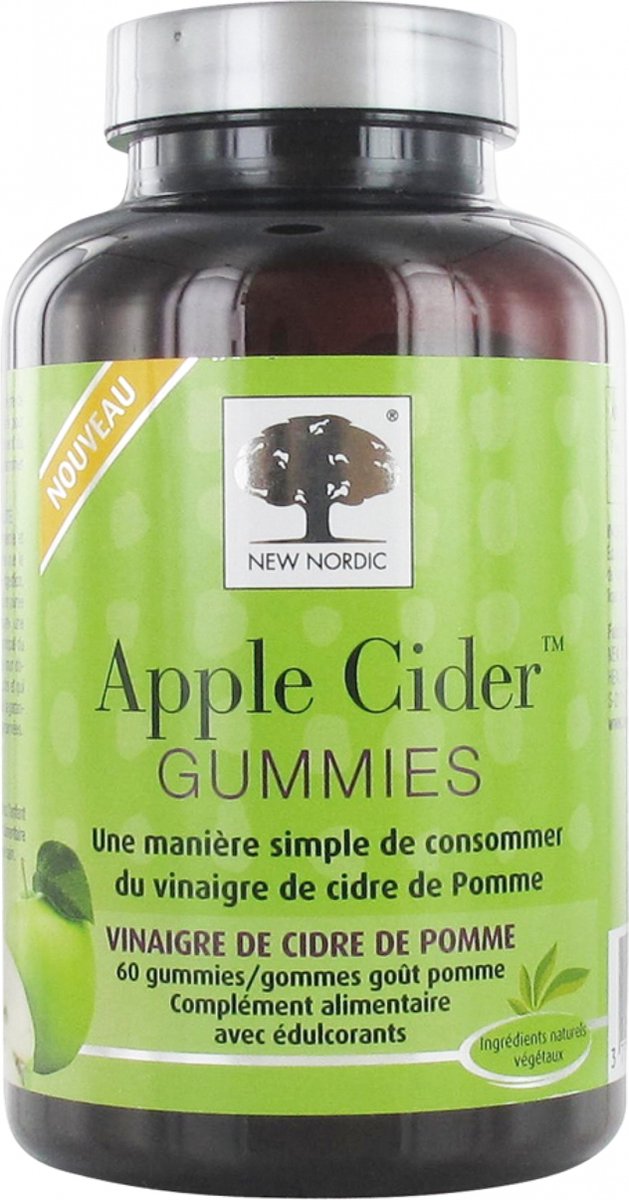 Goedkoopste New Nordic Appelcider 60 Gummies