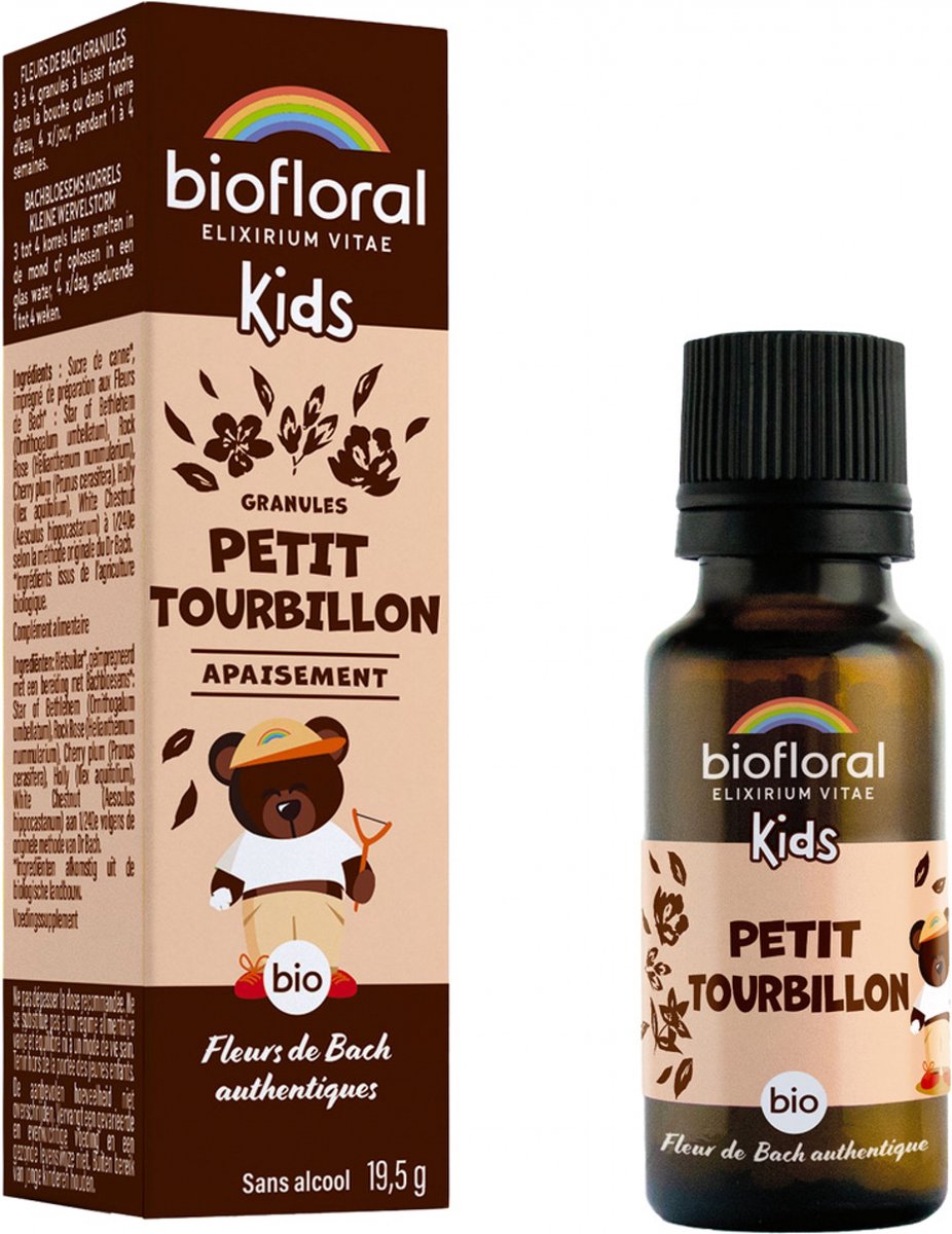 Goedkoopste Biofloral Kids Granules Petit Tourbillon Apaisement Organic 19,5 g