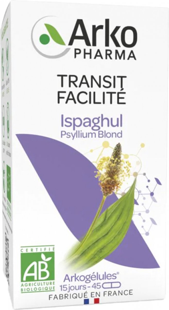 Goedkoopste Arkopharma Arkogélules Ispaghul Mucivital Bio 45 Gélules
