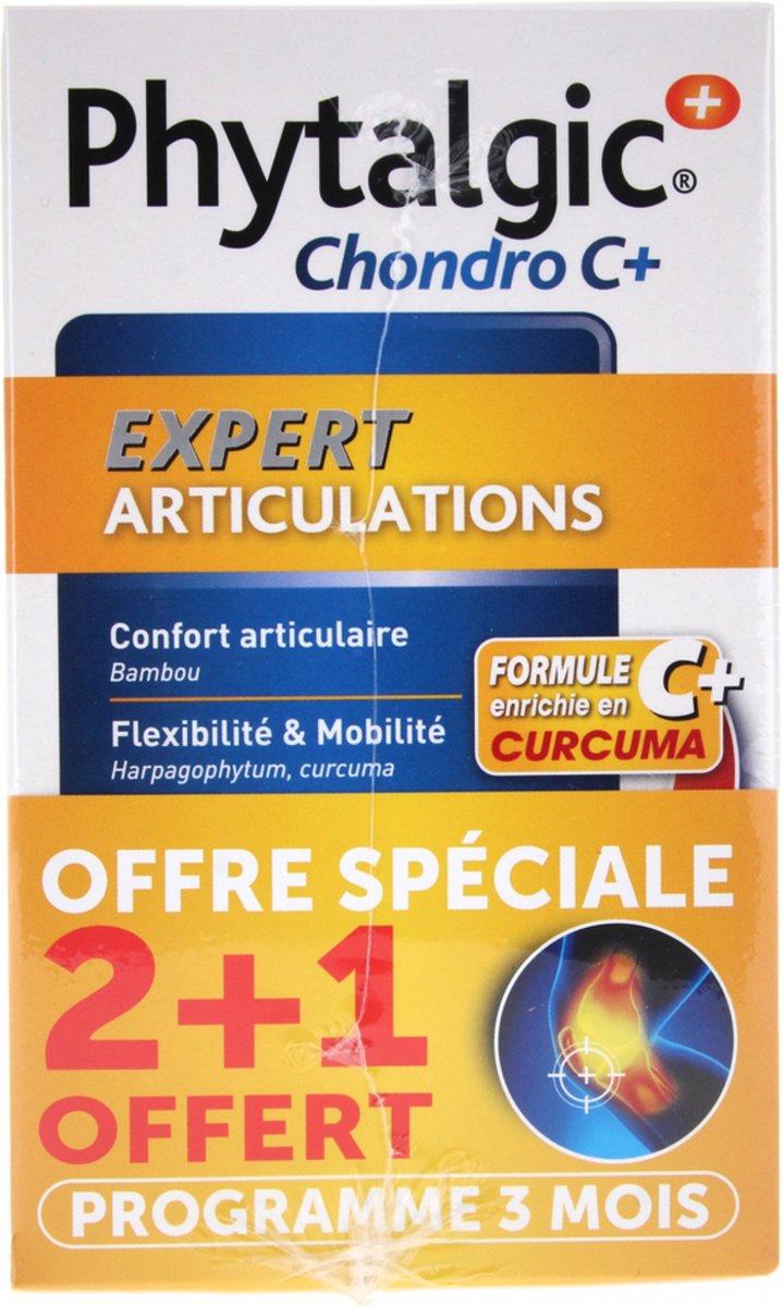 Goedkoopste Nutreov Phytalgic Chondro C Expert Articulations Pak van 3 x 60 Tabletten