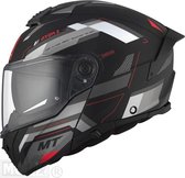 Casque système MT Atom 2 SV Bast noir mat rouge S