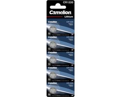 Camelion CR1220-BP5 Lithium knoopcel batterij