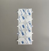 3M Adhesive backings - dubbelzijdige stickers - voor lakzegels wax zegels wax seals - rond - 20 mm - 50 stuks