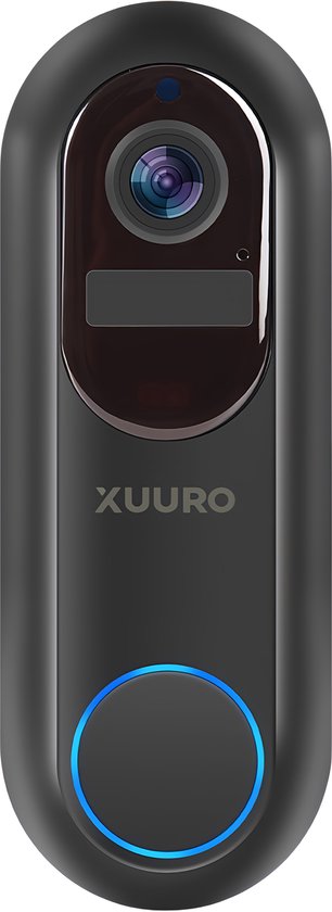 Xuuro XVR 3800 - Video deurbel met camera - inclusief 64GB geheugenkaart - Bewegingsdetectie - geen maandelijkse kosten