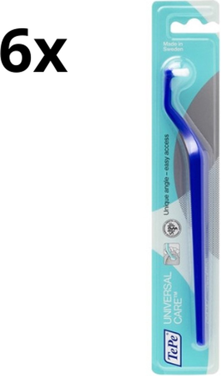 Goedkoopste 6x TePe Implant Care - Tandenborstel (universal care) - Voordeelverpakking