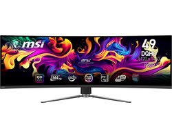 MSI MPG 491CQP QD-OLED - Curved Ultrawide Gaming Monitor - 144 Hz - USB-C PD 90W