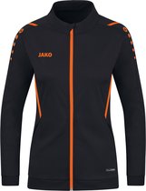 Jako - Polyester Jacket Challenge Women - Trainingsjack Zwart-44