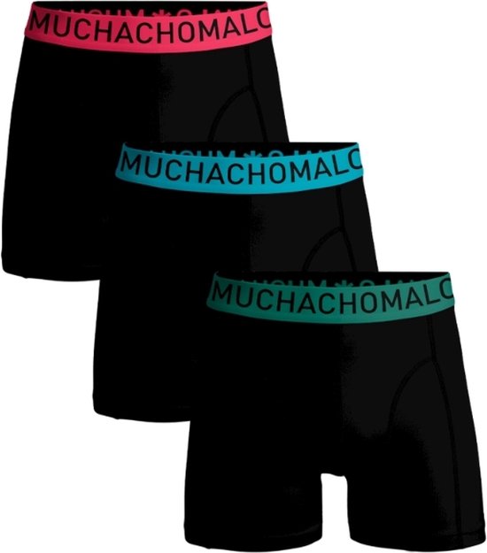 Muchachomalo Boxers Homme - Lot de 3 - Taille XXL - Microfibre - Sous-vêtements Homme