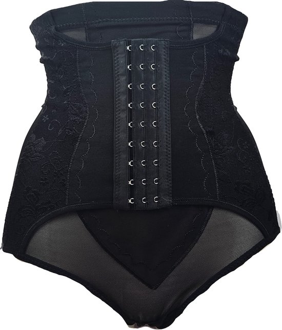 BamBella® Corset taille - sous-vêtements - taille S - Sous-vêtement corset taille hautement correcteur Zwart