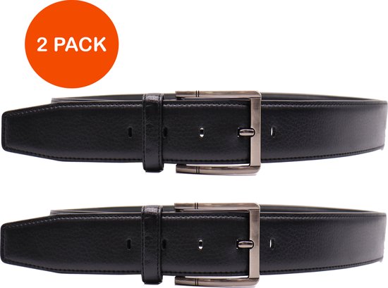 Safekeepers Geldriem - Moneybelt - Riem met rits - 2 Stuks - Zwart