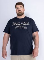 Petrol Industries - T-shirt Artwork Plus taille pour homme Dusk - Blauw - Taille 6XL