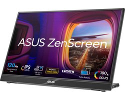 ASUS Zenscreen MB16QHG - 2K IPS Portable Monitor - 120hz - USB-C - 100% DCI-P3 - HDMI - 16 Inch ASUS Zenscreen MB16QHG - 2K IPS Portable Monitor - 120hz - USB-C - 100% DCI-P3 - HDMI - 16 Inch