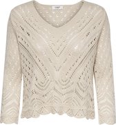 JDY JDYNEW SUN 3/4 CROPPED PULLOVER KNT NOOS Dames Trui - Maat S