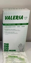 Latex Chirurgische Handschoenen-Steriel-poederachtic / Valeria Smile-Surgical Gloves-Sterile -Powdered Maat 7-1/2