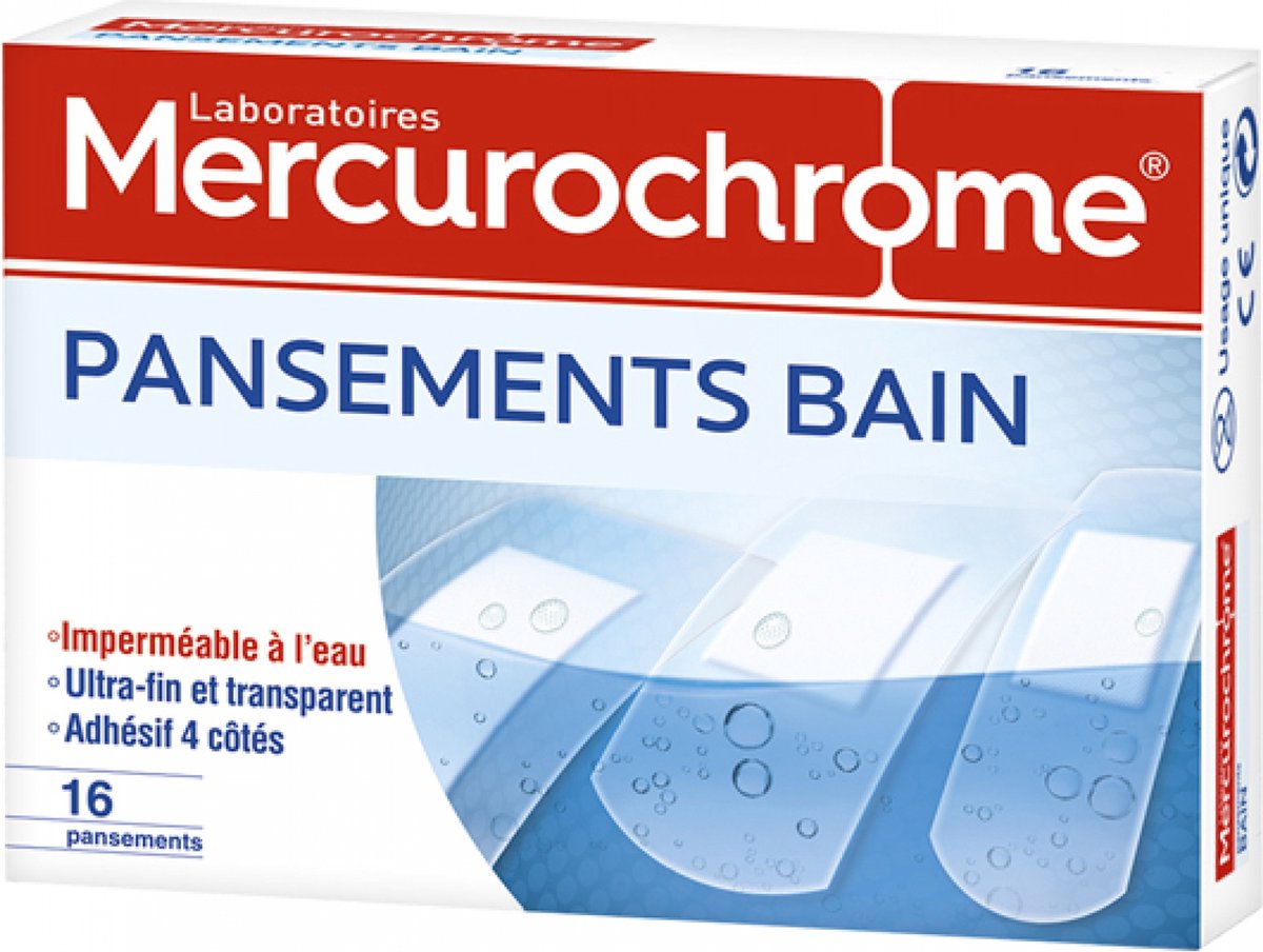 Goedkoopste Mercurochrome 16 Badverbanden