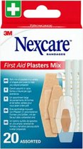 3M Nexcare Eerste Hulp Pleisters Mix 20 Verbandmiddelen