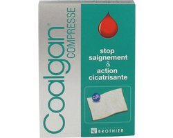 Coalgan Stop Bloeding & Genezing Actie 5 Steriele Kompressen