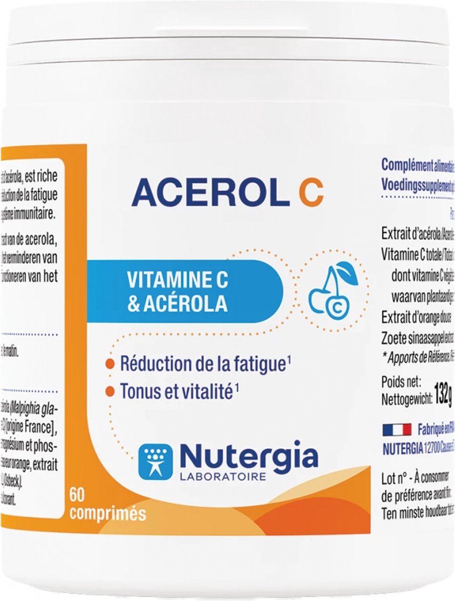 Nutergia Acerol C 60 Tabletten