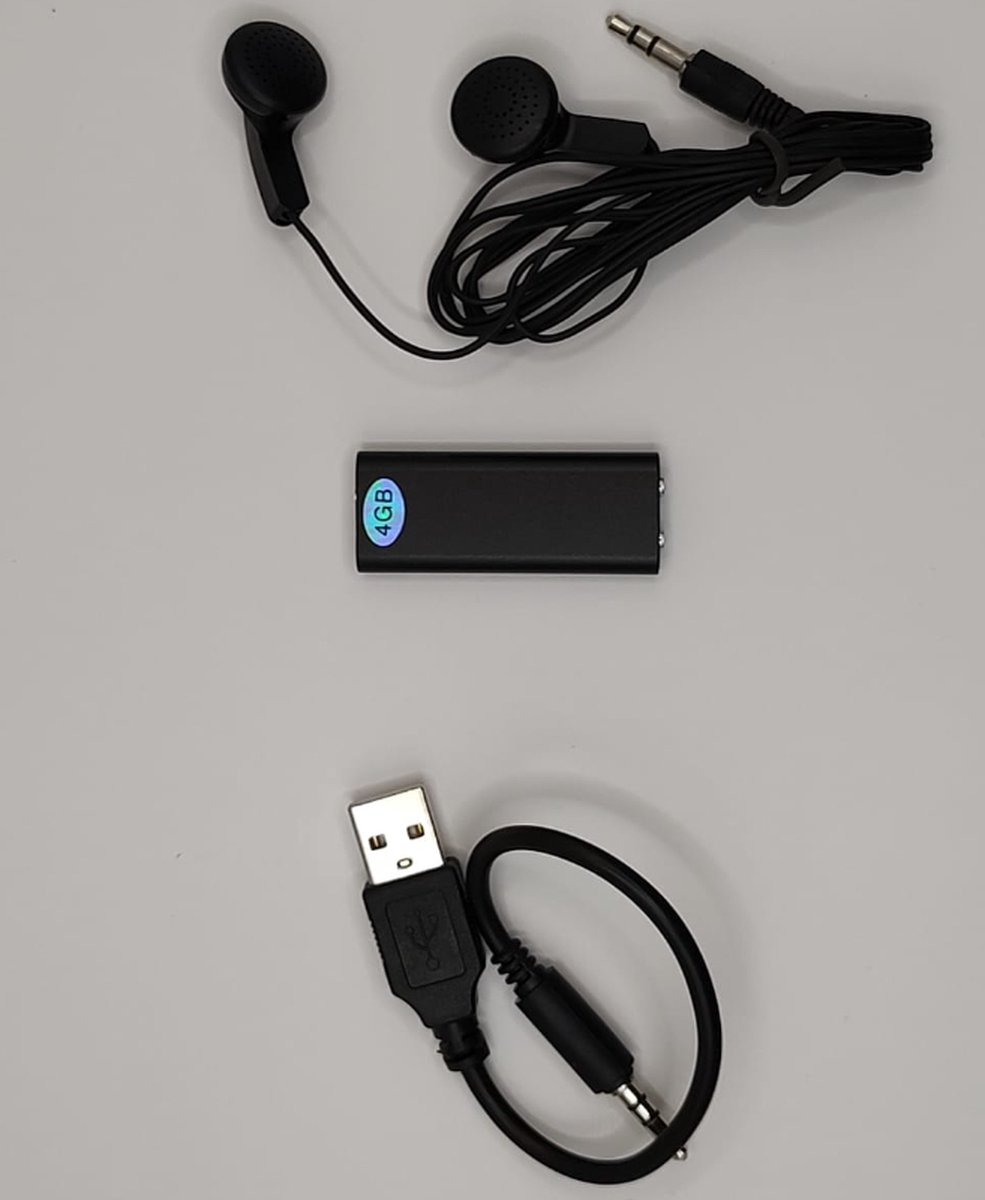 128 GB USB Dicteerapparaat, Digitaal, 3072 Kbps Opnameapparaat Voicerecorder Met Spraakherkenning En One Touch Opname Audio Professioneel Voor Lezingen Vergaderingen Interviews 1278157855