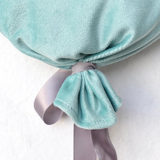 BaykaDecor - Décoration murale Peluche Luxe Ballon - Décoration murale Chambre Enfant - Décoration Chambre de bébé - Support Mural Ballon - Mauve