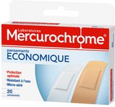 Mercurochrome Économique 20 Pansements