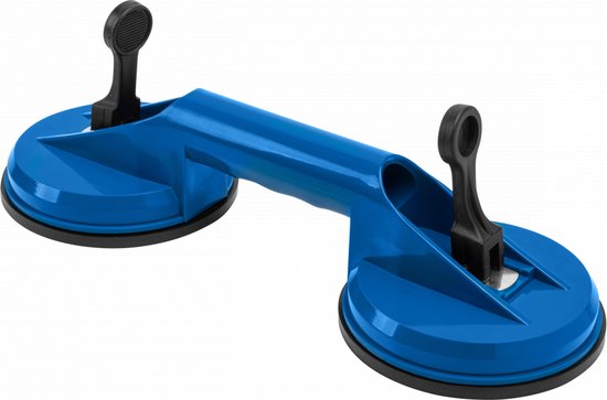Ventouse double - Support verre 80kg