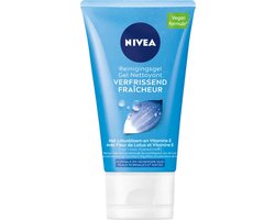 NIVEA Essentials Verfrissende Reinigingsgel Normale Huid - Gezichtsreiniger - Met Vitamine C & E - Cleanser - Gezicht Wassen - 150 ml