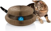 maxxpro Jouets pour chats - Carton à gratter - Herbe à chat - Balle jouet