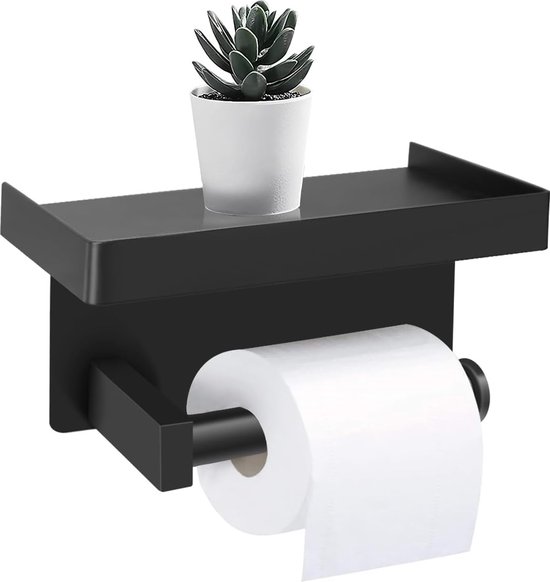 Telefoonhouder Wc Toilet Papier Houder Toiletpapierhouder Zonder Boren - Zelfklevend Met Rolrem Voor één Wc Rolhouder Grijs Badkamer Organizer Met Telefoonhouder Telefoonhouder Wc Toilet Papier Houder Toiletpapierhouder Zonder Boren - Zelfklevend Met Rolrem Voor één Wc Rolhouder Grijs Badkamer Organizer Met Telefoonhouder