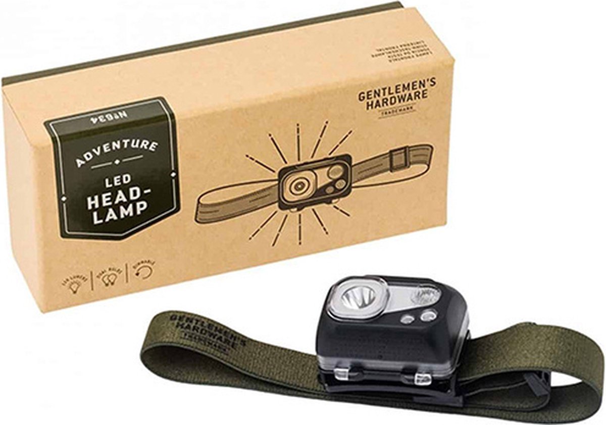 Gentlemen's Hardware latarka czołówka GEN634UK