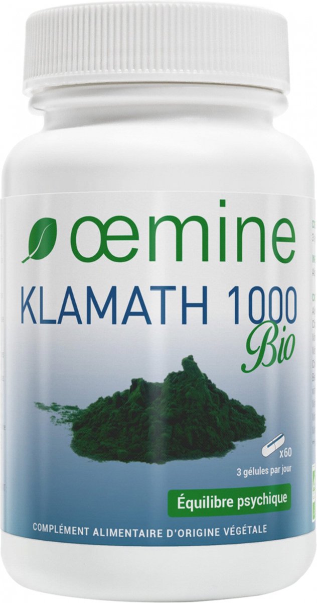 Goedkoopste Oemine Klamath 1000 Organic 60 Capsules
