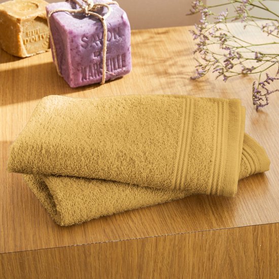 Lifestyle Uni Gastendoek 6 stuks - Koper 30x60 cm – Home For Linen Lifestyle Uni Gastendoek 6 stuks - Koper 30x60 cm – Home For Linen