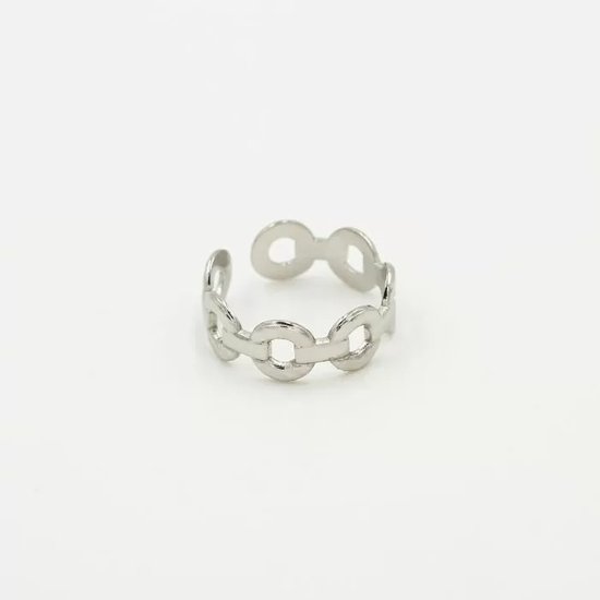 Ring Xenia - Michelle Bijoux - Ring - One size - Stainless Steel - Zilver